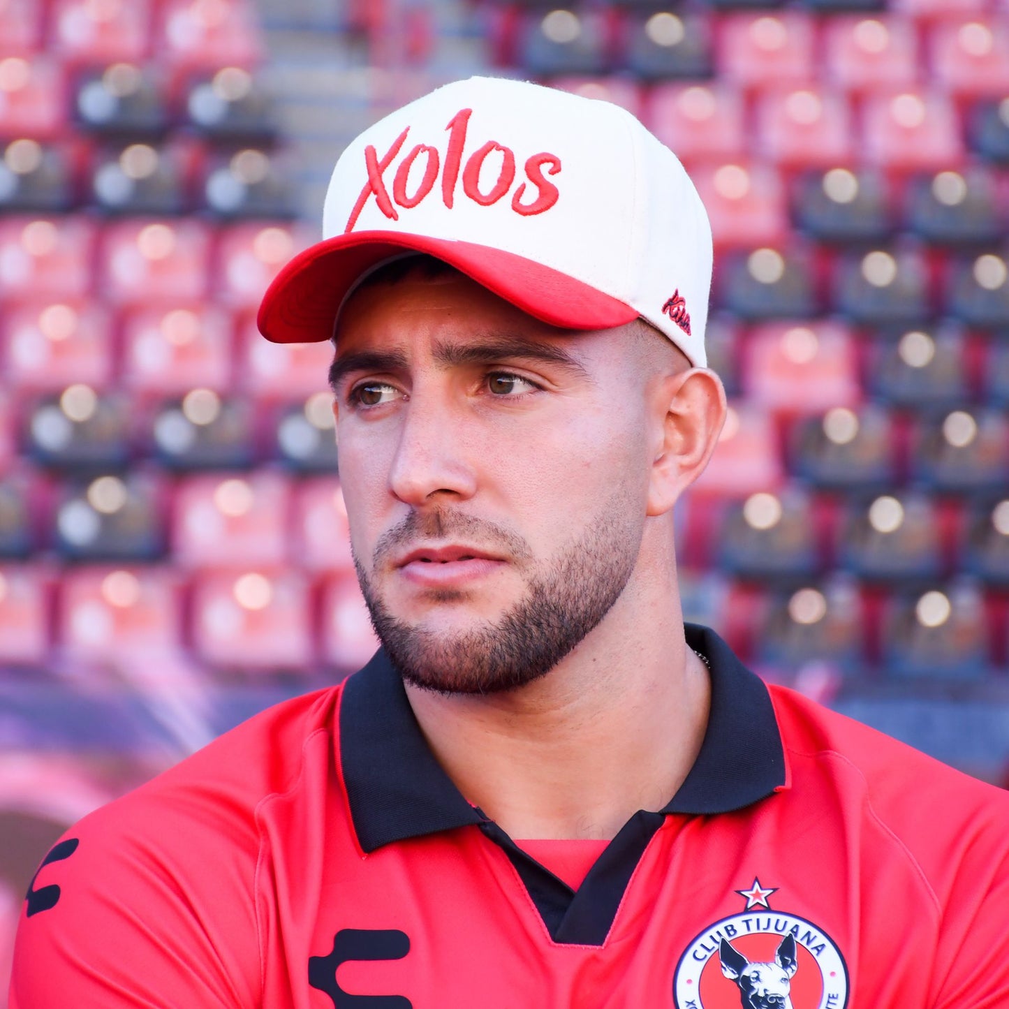 XOLOS - Gorra De Mezclilla/Gamuza